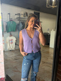 Lavender Knit Vest