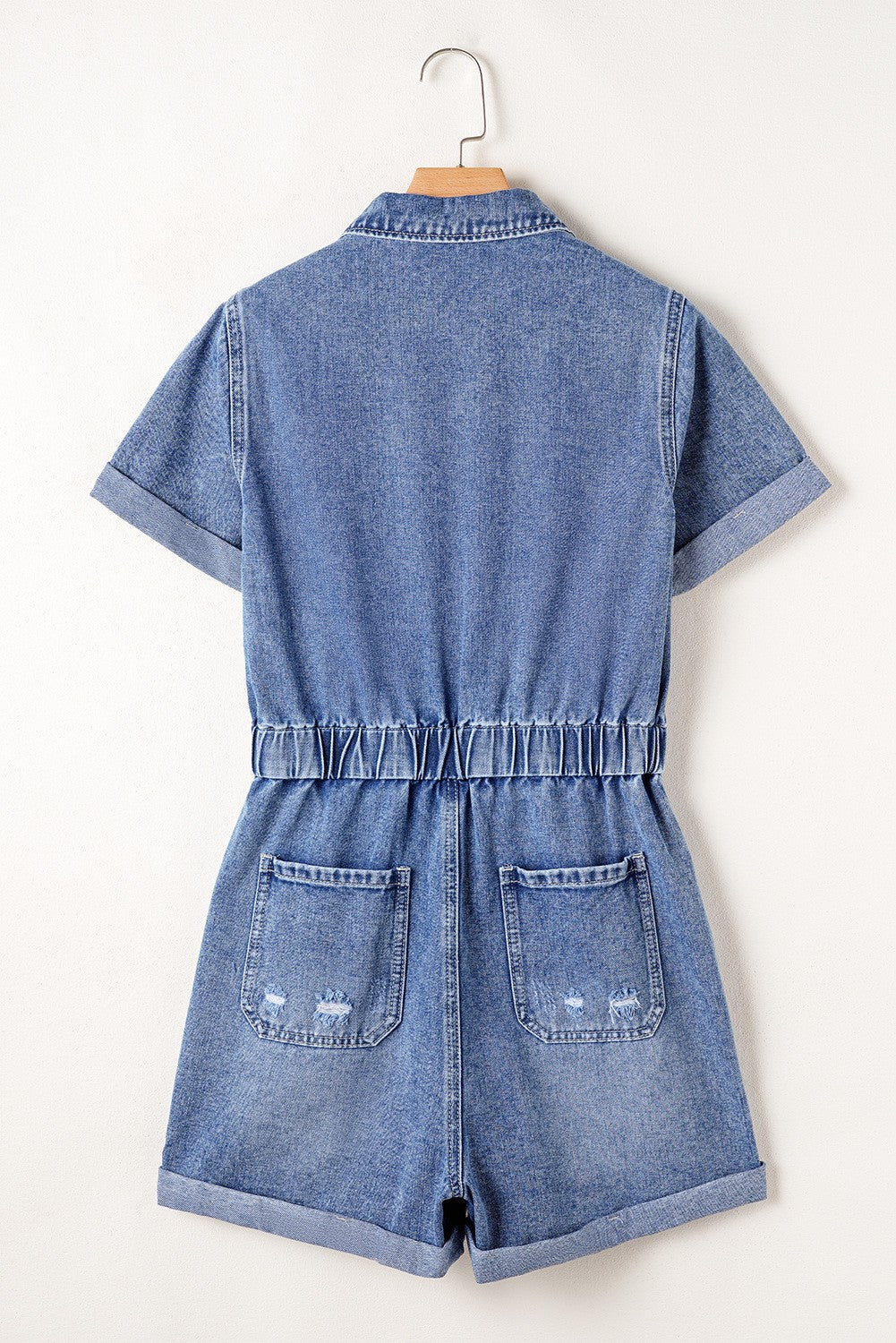 Denim Romper