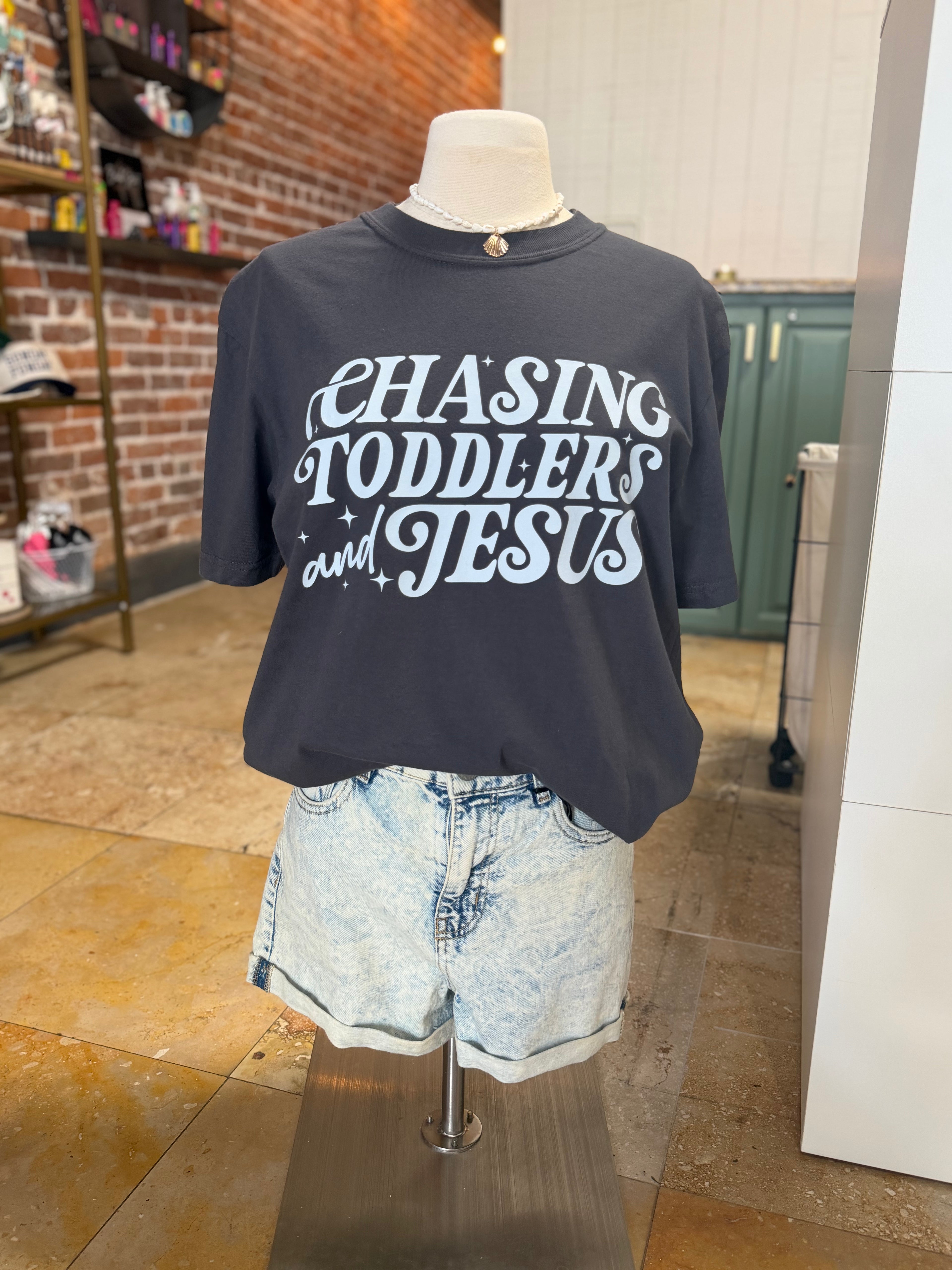 Chasing toddlers & Jesus