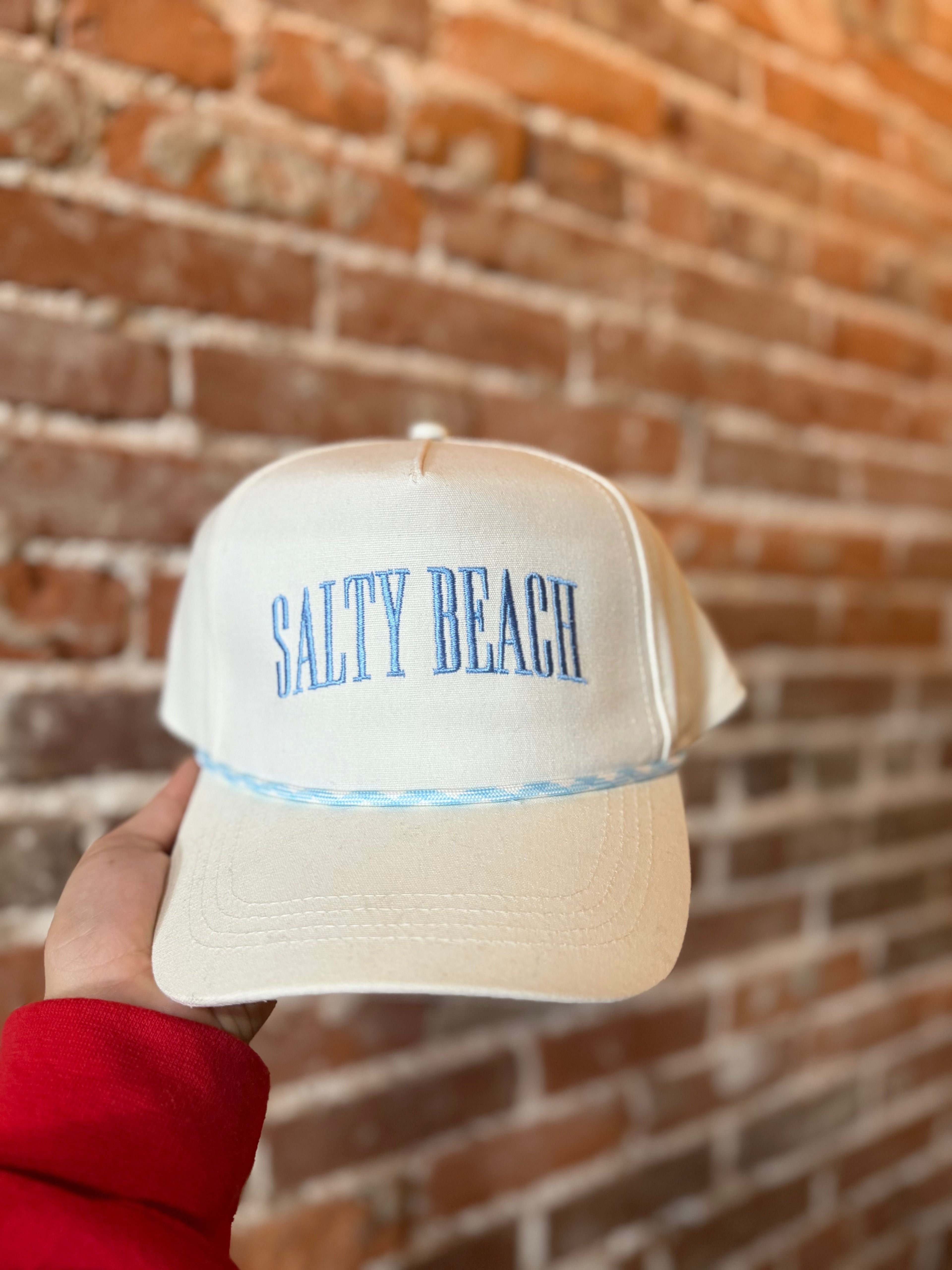Salty beach