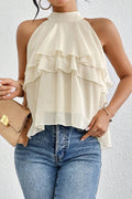 Flowy High Neck Tank