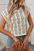 Boho Floral Top