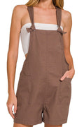 Oversized Brown Romper